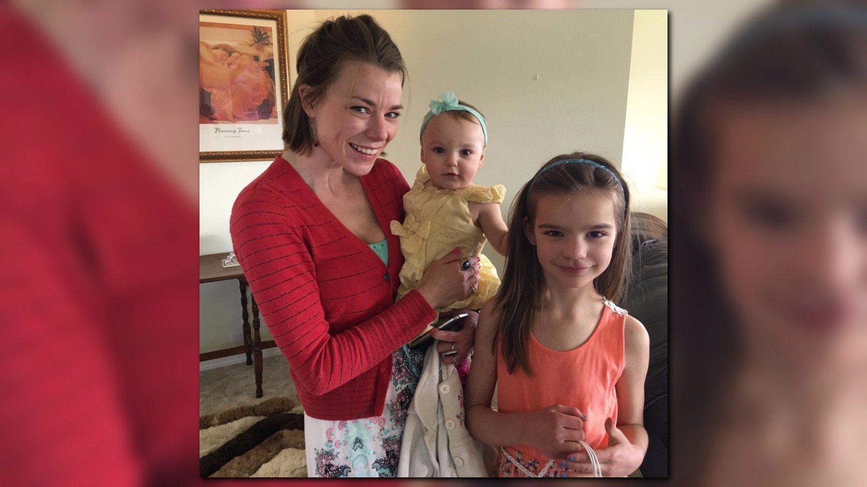 Mother recovers from third degree burns after saving children from